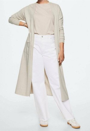 Strickjacke - beige