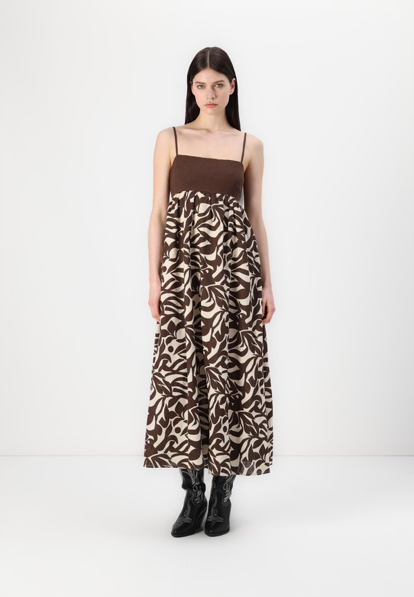 Tie-Back Babydoll Maxi Dress - Maxi dress