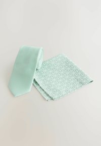 Next SET - Einstecktuch - green