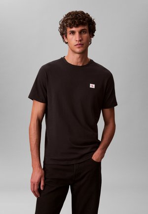 Calvin Klein Jeans BADGE CLASSIC TEE - Basic T-shirt - black