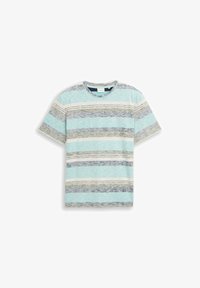 Sélectionné, river teal multi color stripe