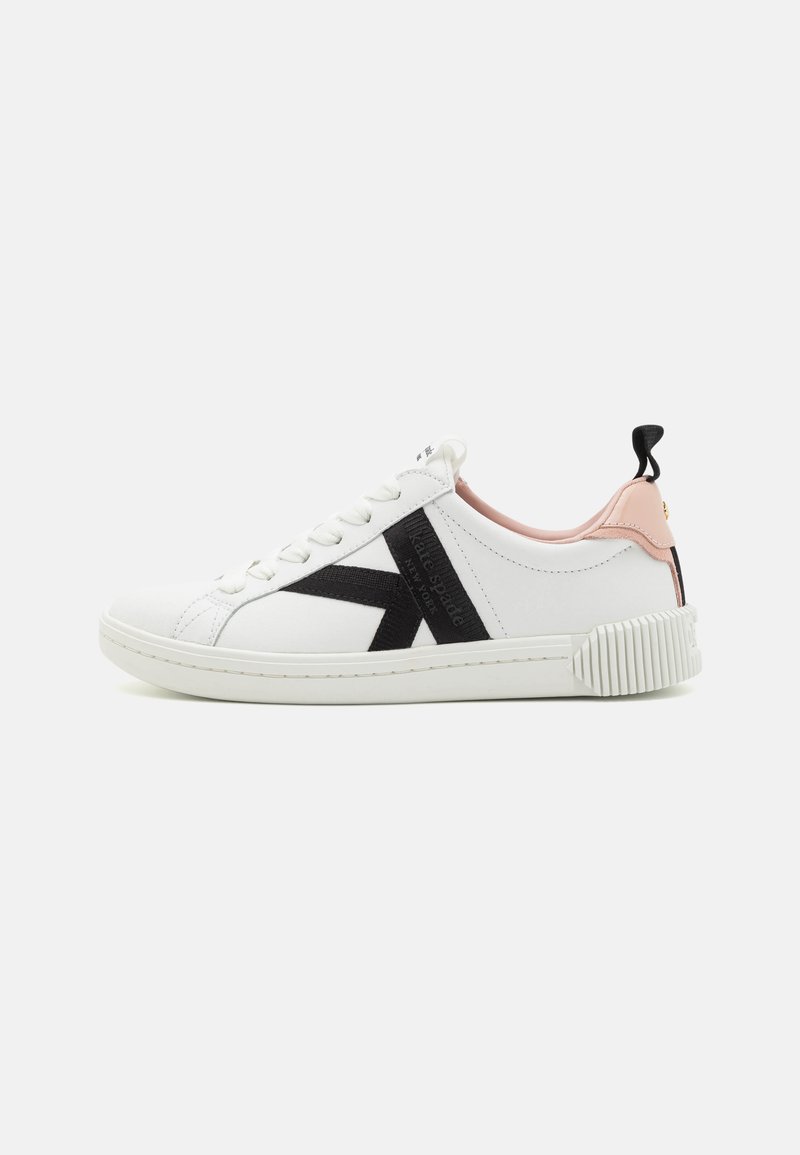 kate spade new york SIGNATURE - Tenisice - true white/mochi pink/black