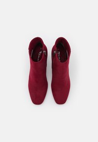 Tamaris Bottines à talons hauts - dark red