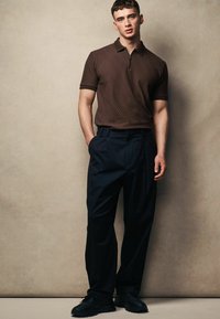 Next TEXTURED - Pikeepaita - chocolate brown