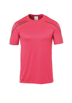 T-shirt imprimé - pinkschwarz