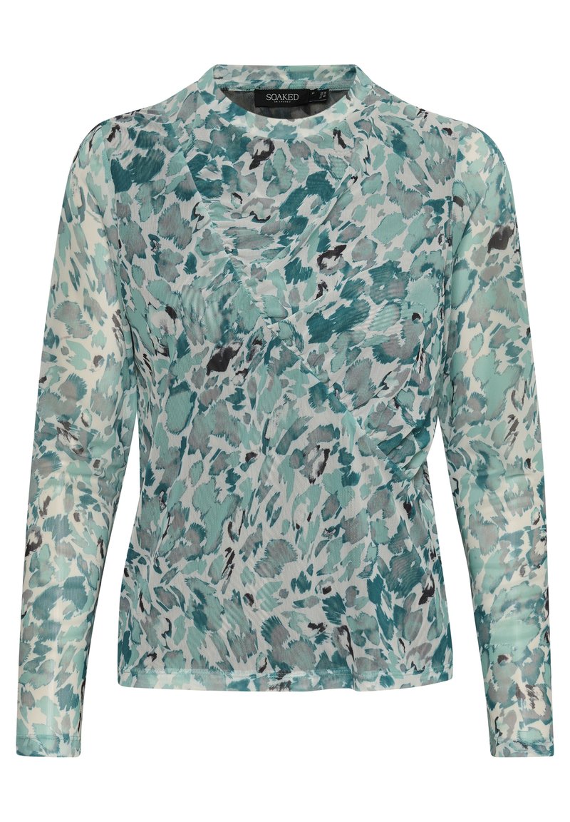 Soaked in Luxury Longsleeve groen gemêleerd