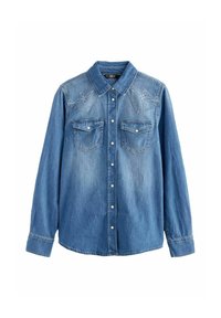 Unausgewählt, blue embroidered