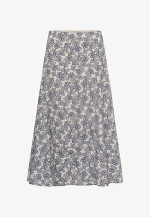 Part Two, DONIAPW - Jupe longue - dark navy leaf print