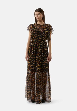 Silvian Heach LUNGO ANIMALIER - Robe longue - tartarugato