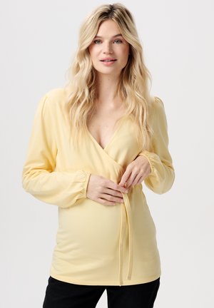 STILL KEET - Long sleeved top - light yellow