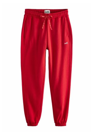 SELF JOGGERS - REGULAR FIT - Pantaloni sportivi - red