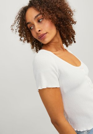 JXLUCINDA TEE - T-shirt basique - blanc de blanc