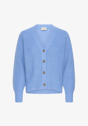 Fransa FRKAMIA CAR 1 - Cardigan - della robbia blue
