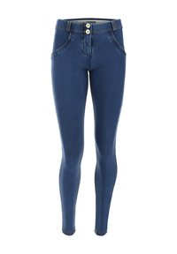 Freddy Vaqueros pitillo - dark jeans yellow seam