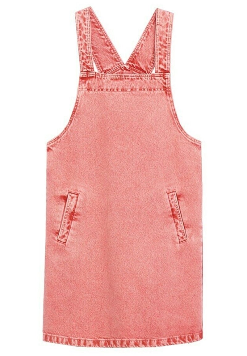 mango denim pinafore dress MANGO Pocket Denim Pinafore Dress