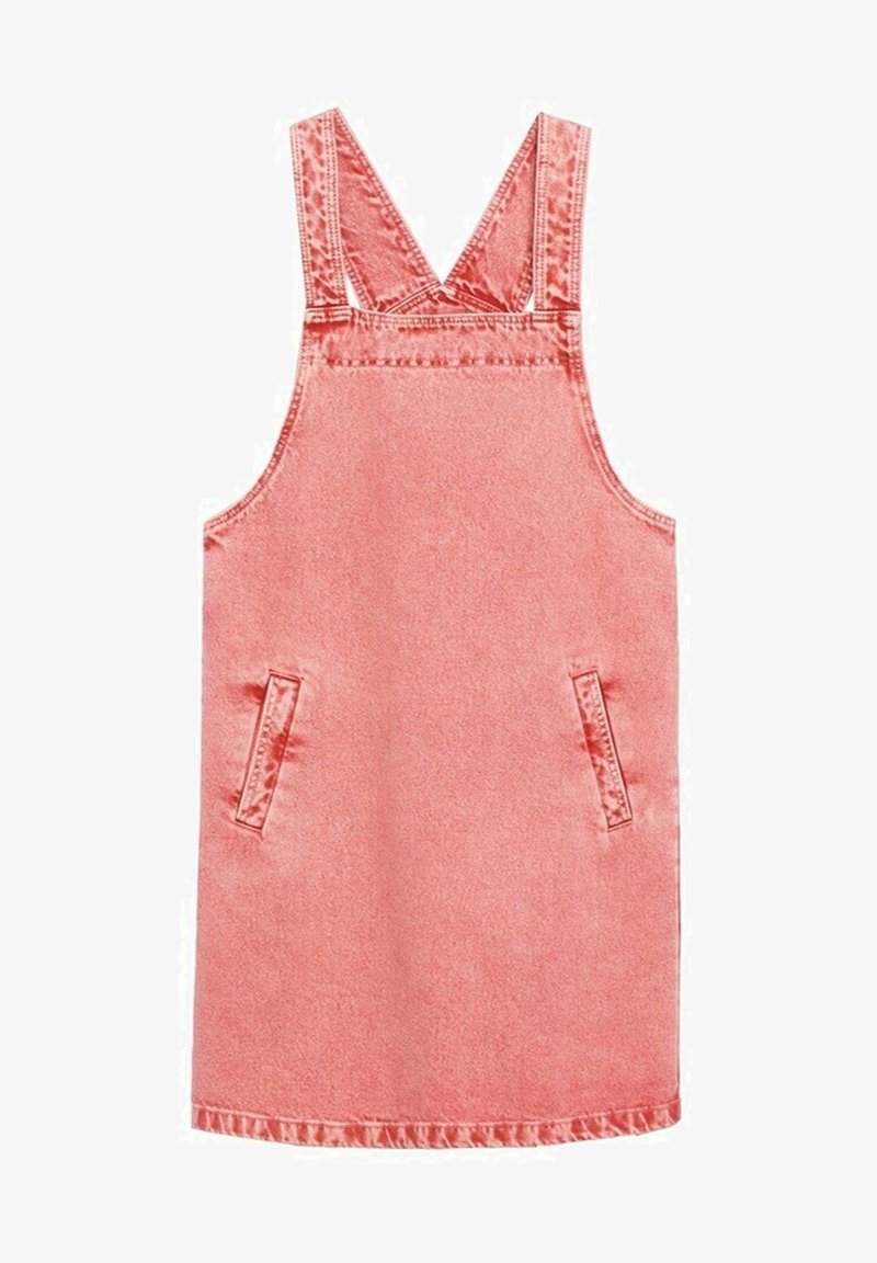mango denim pinafore dress MANGO Pocket Denim Pinafore Dress