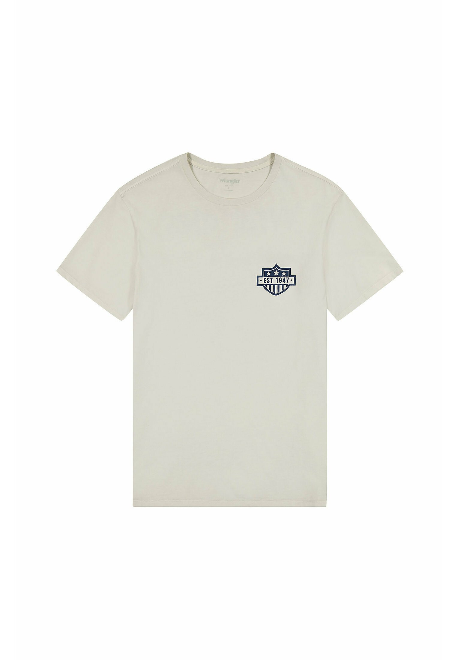 Wrangler GRAPHIC TEE - Print T-shirt - vintage white/off
