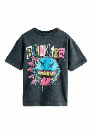 BAND - Print T-shirt - black blink