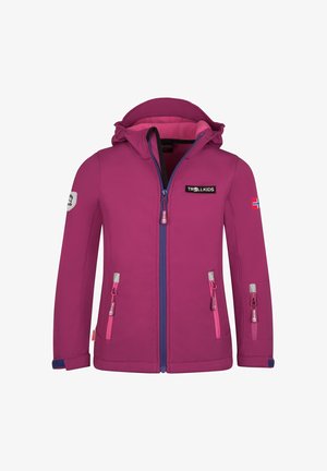 TROLLKIDS, GIRLS OSLOFJORD JACKET - Outdoorjacke - bright berry light magenta dark purple