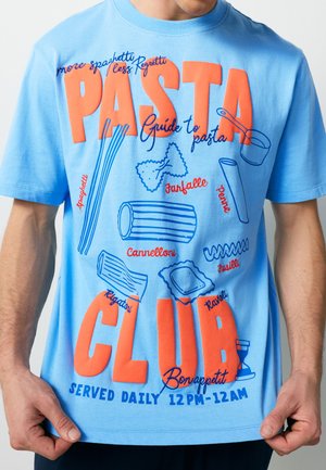 Next, GRAPHIC SHORT SLEEVE SET   - Nachtwäsche Set - blue