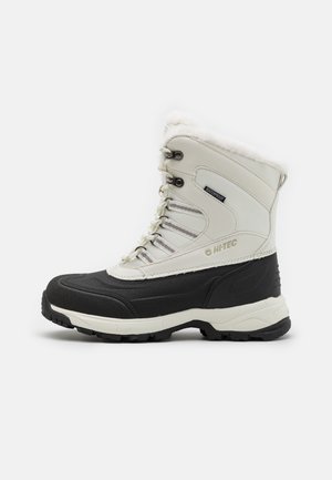 AVIEMORE WP WOMENS - Hiking shoes - off white/black