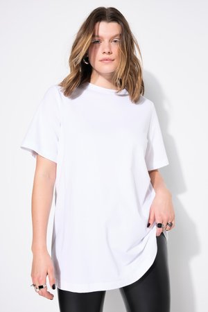 Studio Untold, STUDIO UNTOLD LONGLINE SHIRT 794475 - T-Shirt basic - white