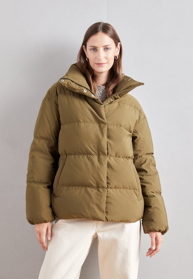 Esprit CLOUD Down jacket dark khaki/khaki Zalando.ie