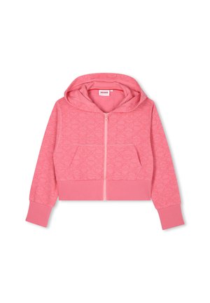 ALL OVER - Sweat zippé - rasberry