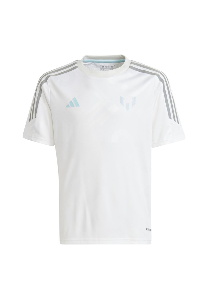 adidas Performance MESSIE - T-shirt till träning - white