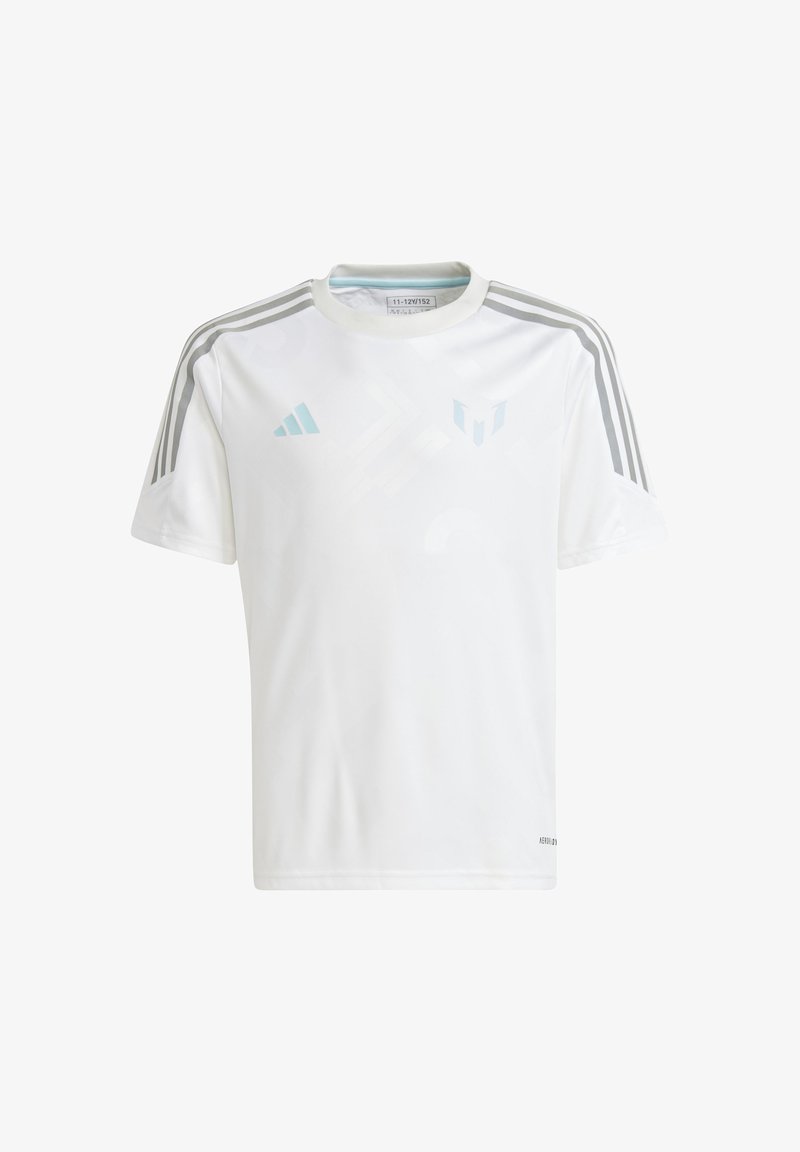 adidas Performance MESSIE - T-shirt till träning - white
