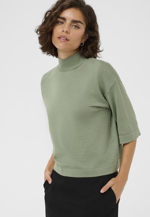 LIZZA TURTLENECK - T-shirt basique - sea spray