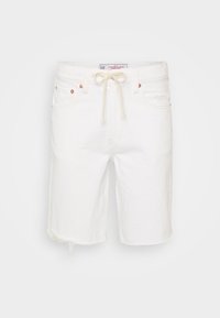 LOOSE BERMUDA - Jeansshorts - optic white