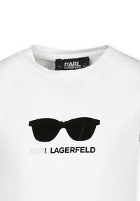 KARL LAGERFELD KIDS T-shirt imprimé - blanc