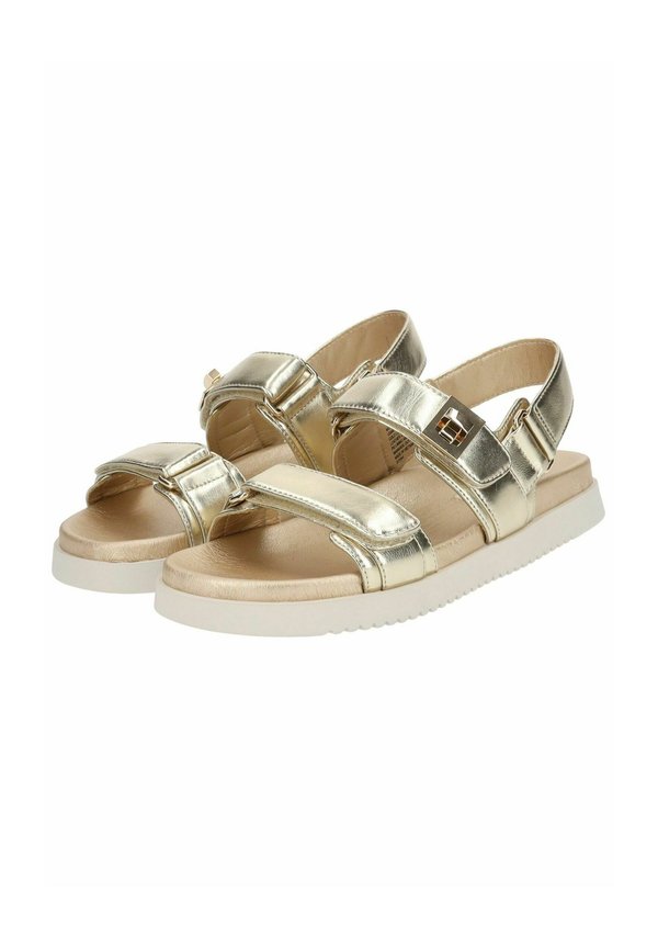 MONA - Sandals - gold leather4