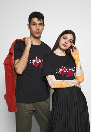 T-shirt print - black