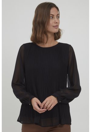 FRDAJAPLISSE 1 BLOUSE - Bluse - black