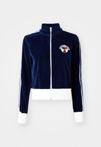 SIDE STRIP  - Felpa con zip - ocean cavern