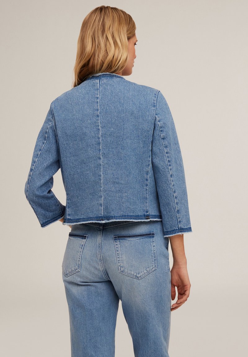 Jeans Donna Zalando Giacca Di Jeans Motivi SENZA COLLO IN