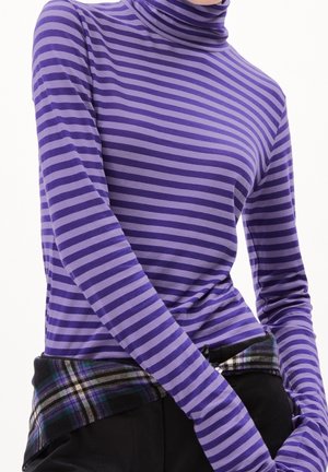 Långärmad tröja - dark purple