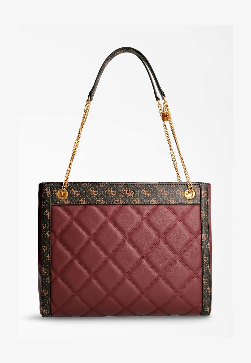 Guess KATEY - Bolso de mano - bordeaux