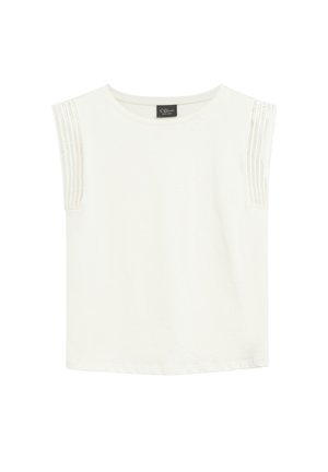 s.Oliver, T-SHIRT - T-shirt basic - helles beige