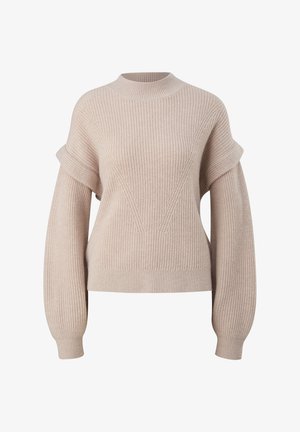 comma casual identity Strickpullover - beige