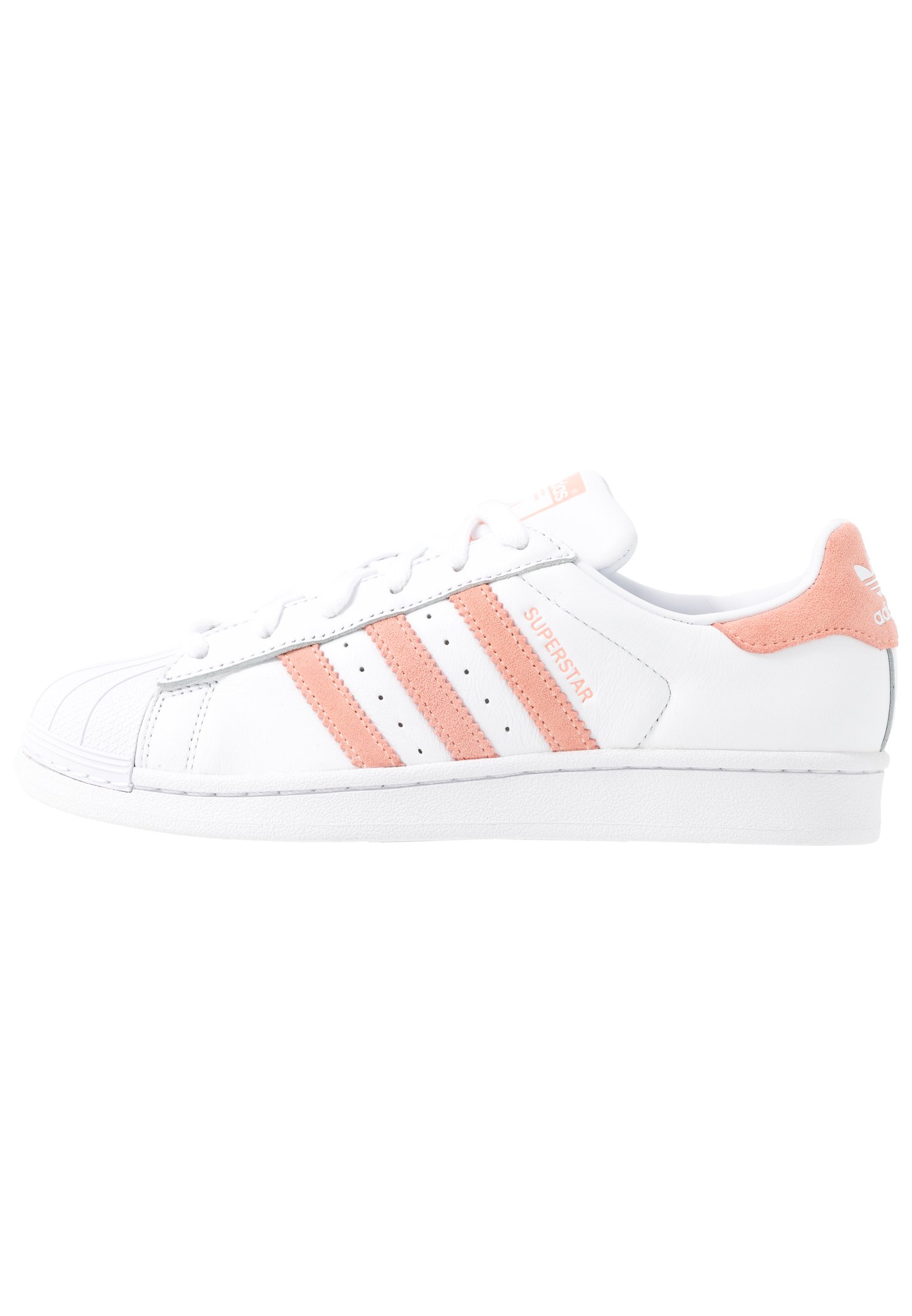 super star adidas rosa