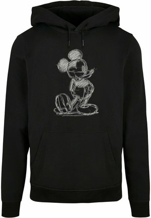 MICKEY MOUSE SKETCH KICK  - Kapuzenpullover - black