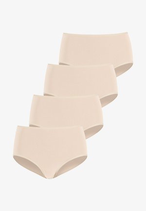 LASCANA, 4 PACK - Briefs - champagner
