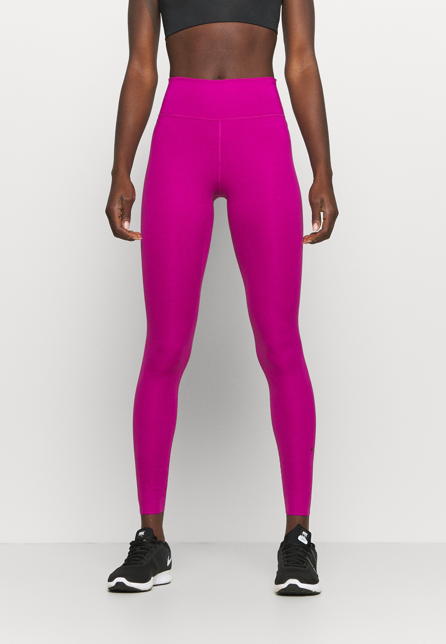 pink and purple nike leggings