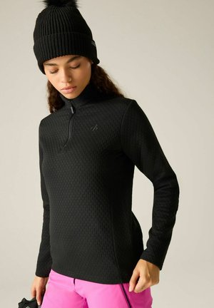 Dare 2B, DARE 2B BLINDSIDE QUARTER ZIP MIDLAYER STRETCH MID LAYERS - Fleecetrui - black