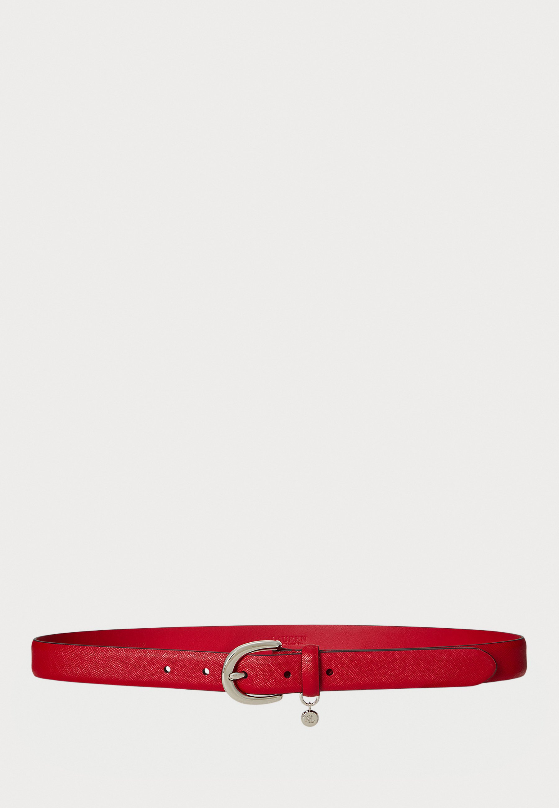NWT Lauren Ralph Lauren Charm Crosshatch Leather Belt s7-1374143_lifestyle?$rl_4x5_zoom$ main image 2