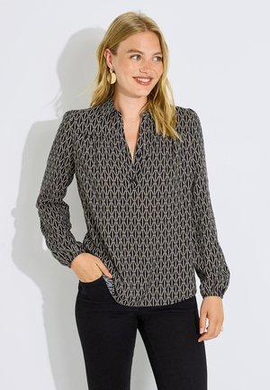 Grain de Malice, BLOUSE IMPRIMÉE - Blusa - noir