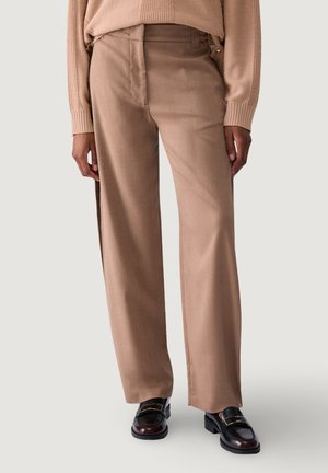 LIU JO, PANTS WF6087 T732A - Pantaloni - dark-beige